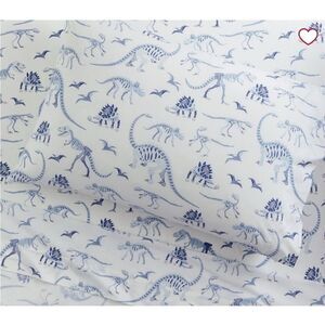 Pottery Barn Kids Dinosaur Bones Sheet Set Full Size